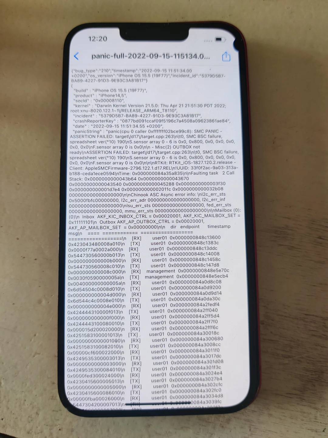 Panic Full iPhone