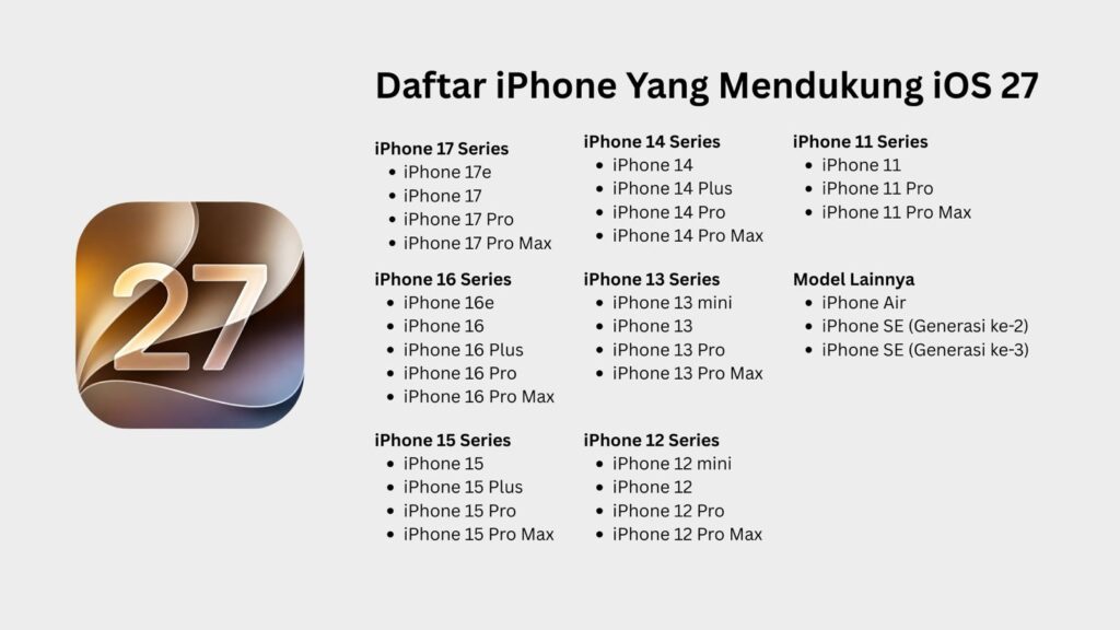 iOS 27 iPhone 11